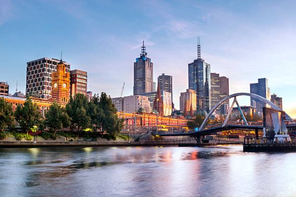 in-text image 5 Melbourne, Australia, in early morning light.
