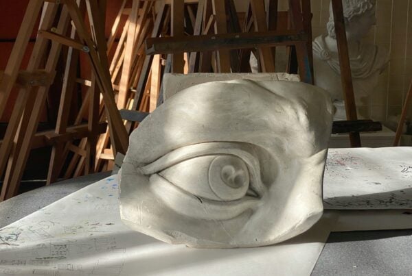eye from sculpture