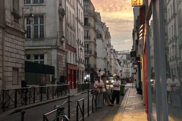 A street in Paris.