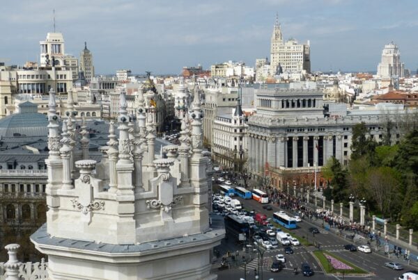 Street in Madrid, Spain